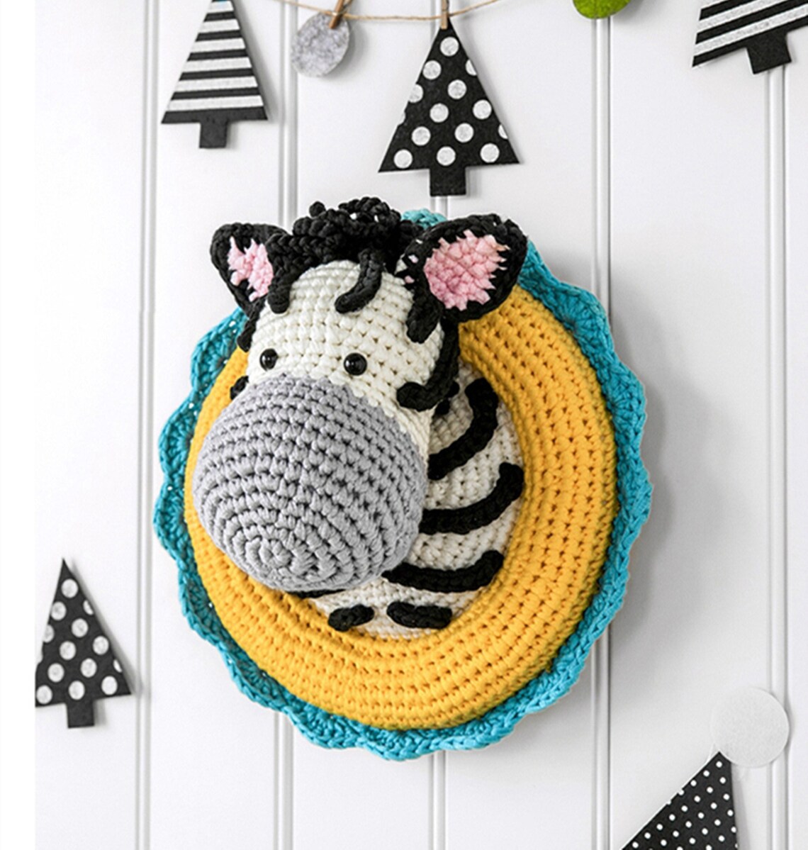 Zebra Tapestry Wall Hanging Tassels Macrame Weaving Wall Etsy