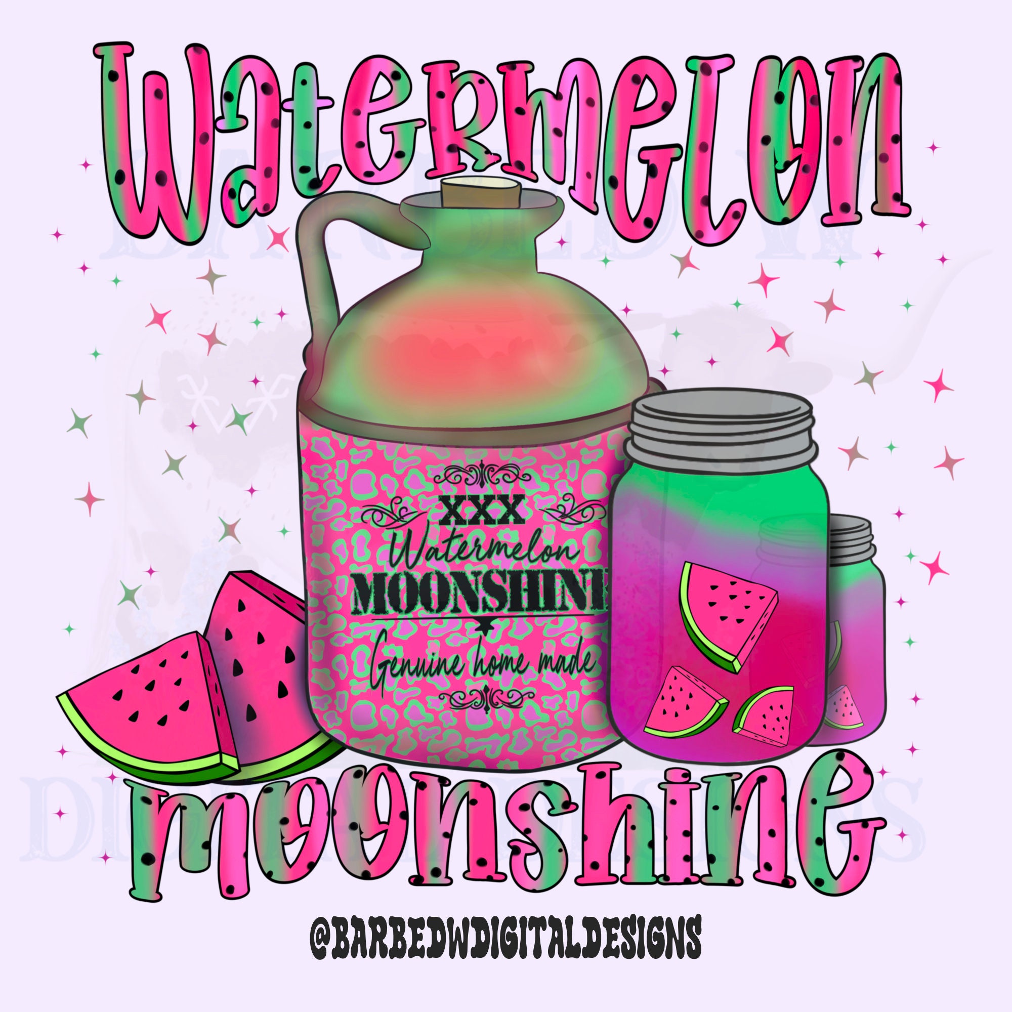 Watermelon Moonshine Png, Moonshine Png, Watermelon Png, Summer Png