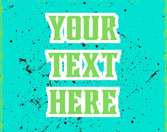 Yallternative Western Social Media Templates: PNG Digital Download
