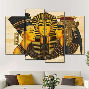 Ancient Egyptian Wall Art Canvas Print Home Decor