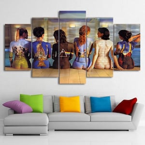 Catálogo de música rock, póster de Pink Floyd, arte de pared, álbum, lienzo, regalo para músico
