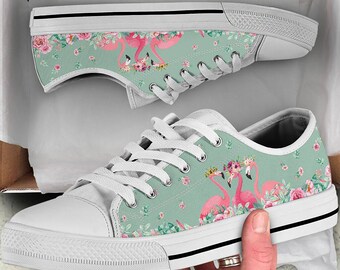 shoes with birds