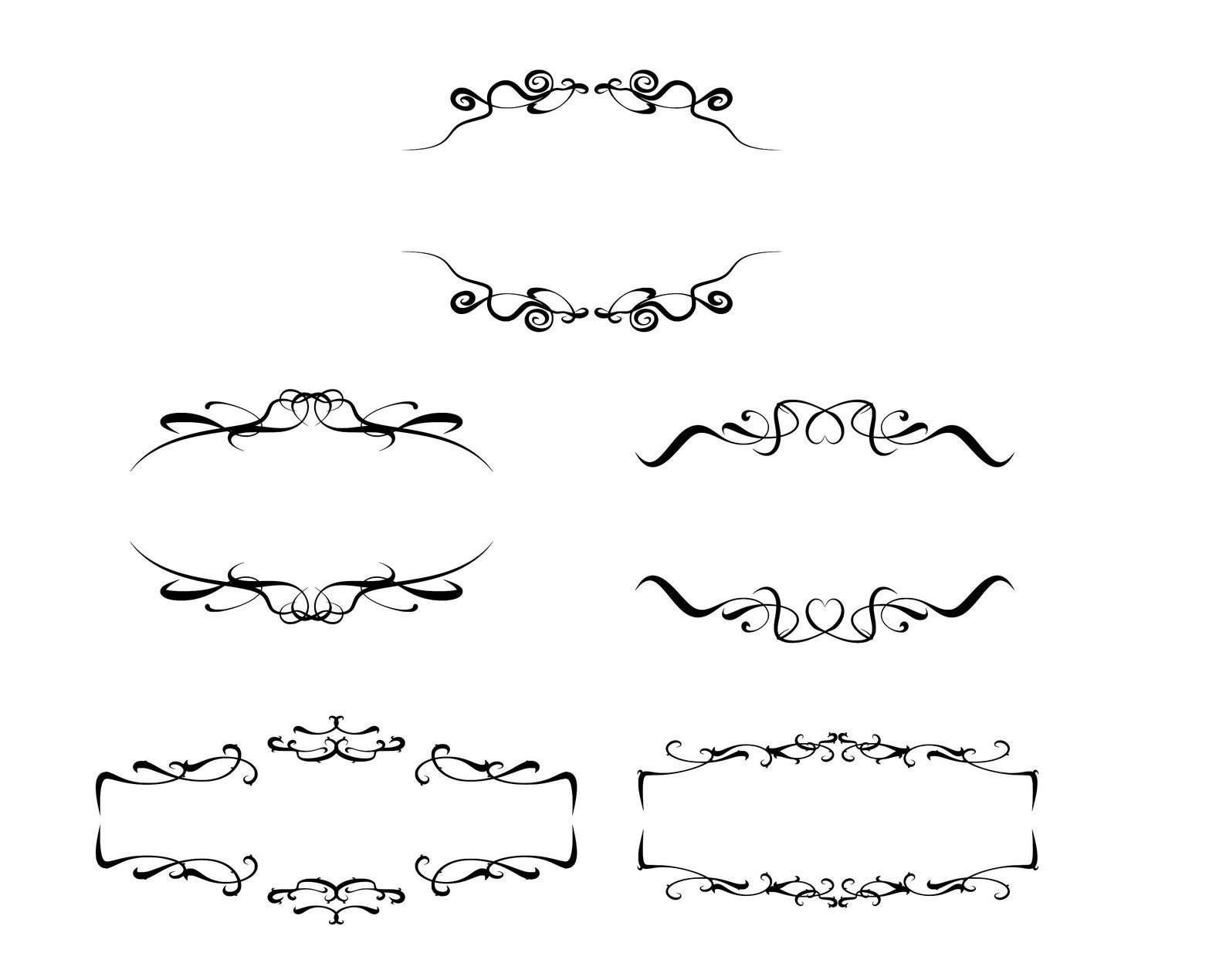 Label Frames Ai ,SVG , PNG, PDF , Curve Frames Svg, Label Frame Vector