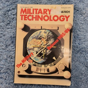 MILITARY TECHNOLOGY MAGAZINE - 1985 - volume ix - issue 13