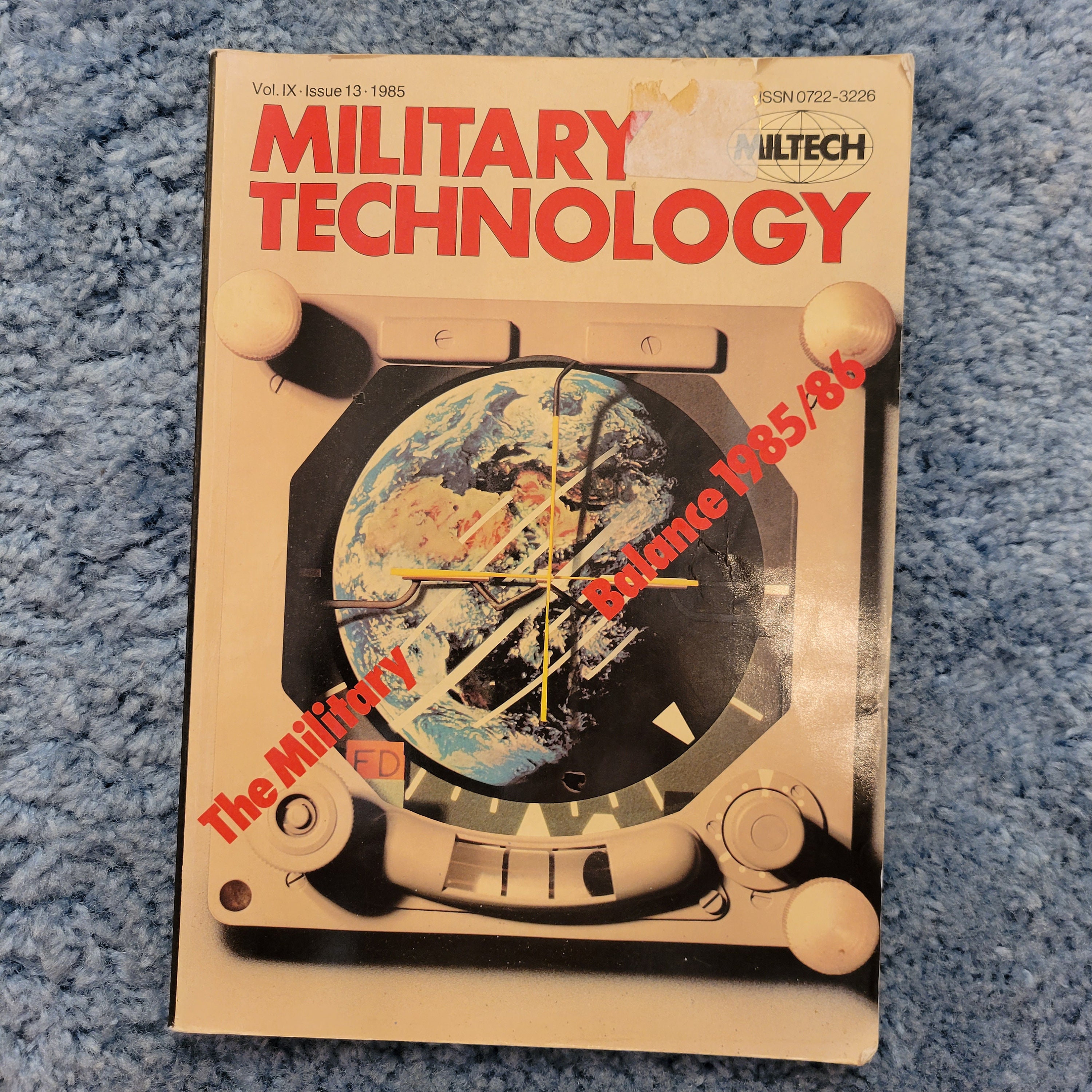 MILITARY TECHNOLOGY MAGAZINE - 1985 - Volume Ix - Issue 13 - Etsy