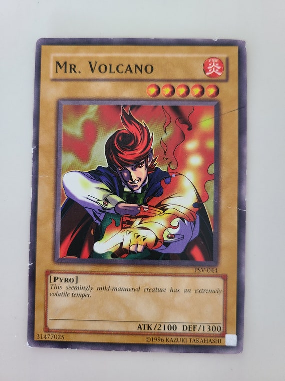 Yu-gi-oh Trading Card Mr. Volcano 