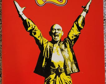 Vintage 1982 The King and I Broadway Program ft. Yul Brynner