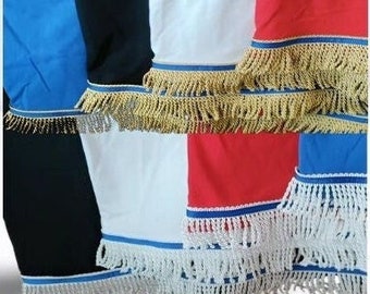 Bundle of 8 Hebrew Israelite Men Shirts w/Fringes (Fast Shipping). Includes 2 Black, 2 Royal Blue, 2 Red, and 2 White shirts.