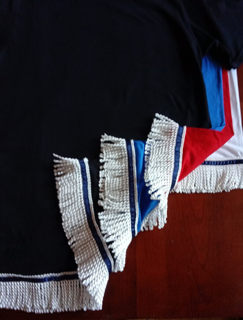 Made to Order Bundle 4 Hebrew Israelite Shirt with White or Black Fringes