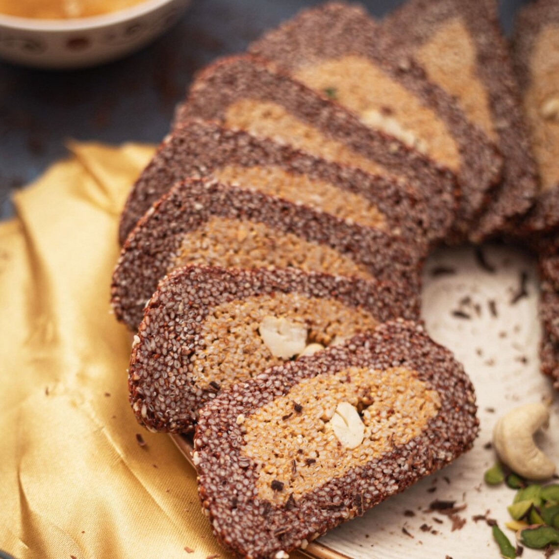 Chocolate Gajak Homemade Cashew Chocolate Gajak Punjabi Gajak Etsy