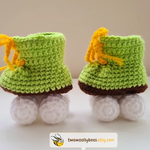 Crochet Plushie Roller Skates - roller skate accessories and gifts