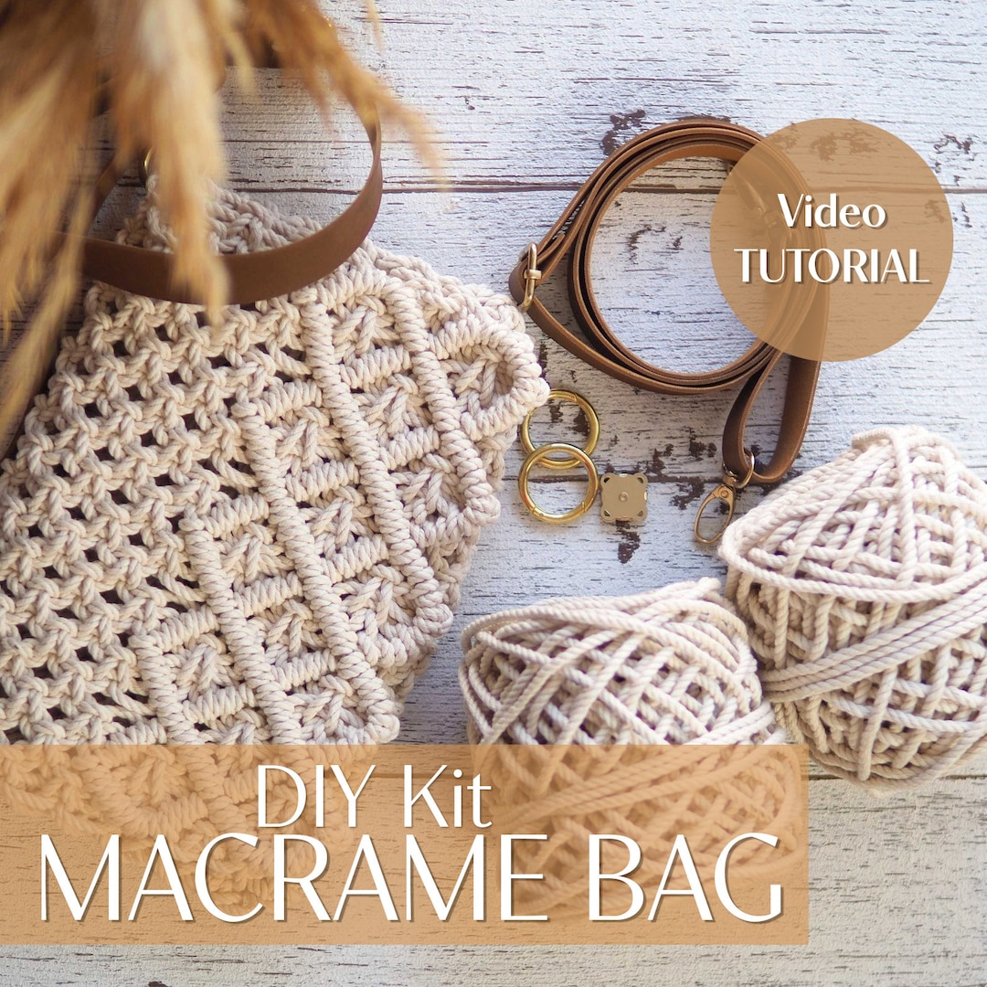 Macrame Passo Bolso De MacramÃ© FÃ¡cil Mulheres Praia Tecido Palha