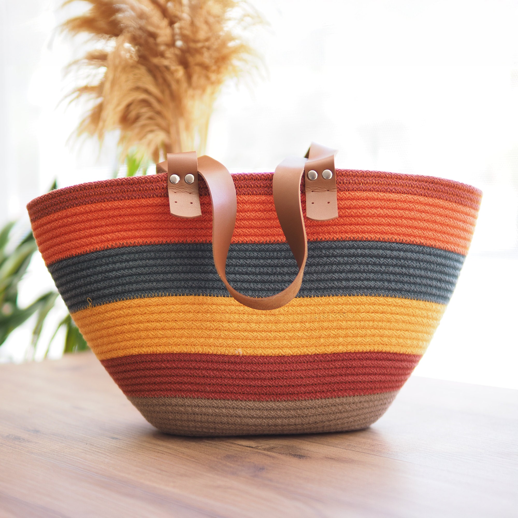Jute rope bag hotsell