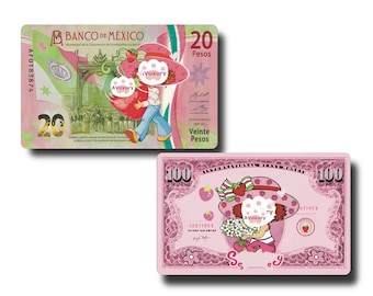 Strawberry Cute Square Sticker Shortcake - Waterproof Vinyl Decal