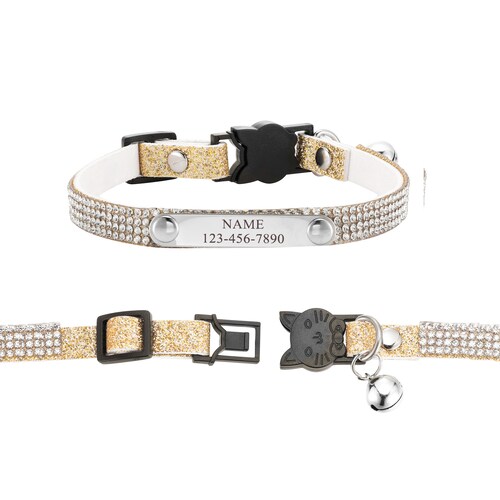 princess kitten collar