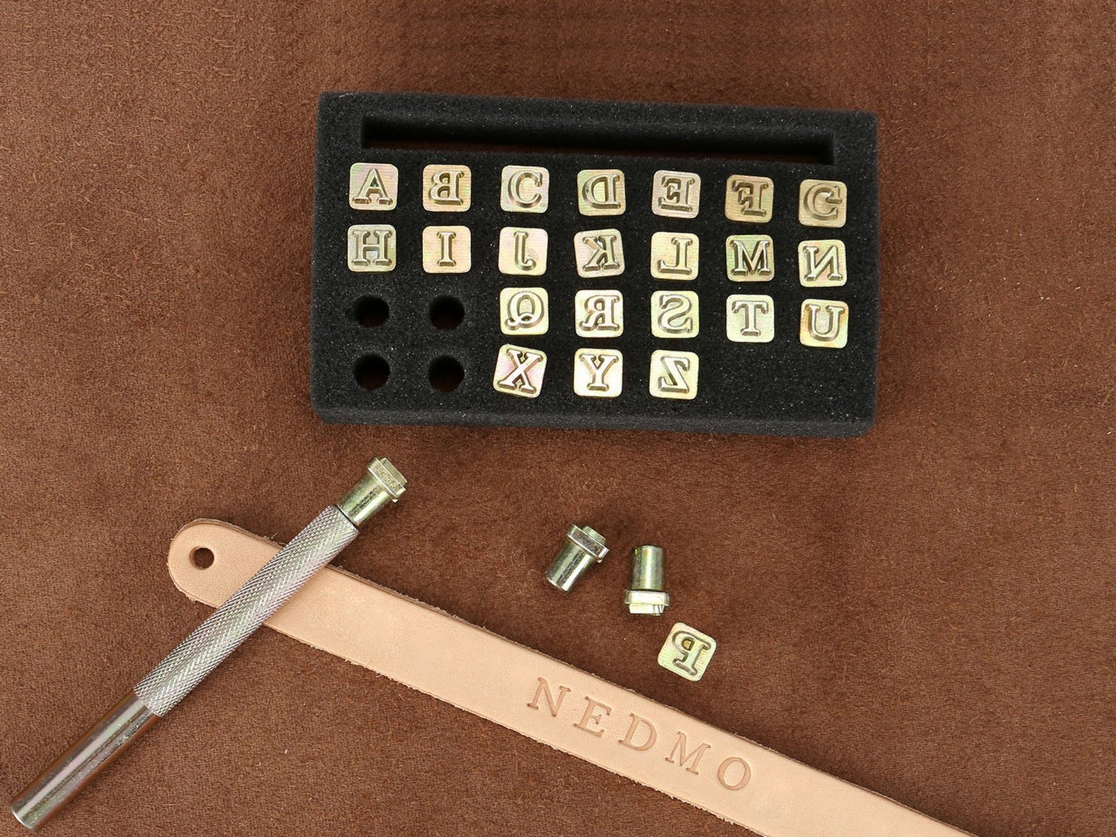 27 Piece Alphabet Leather Stamp Set/ 6mm Letters Alphabet Etsy