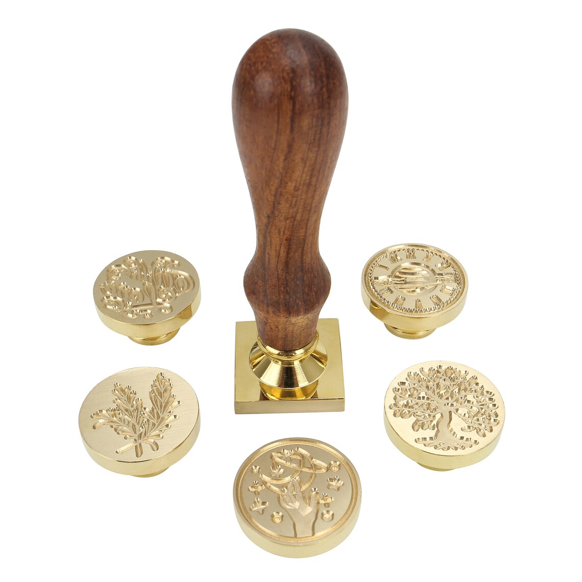 Tree Of Life Wax Seal Stamp Kit/ Star Wax Stamp Seal/ Moon Etsy