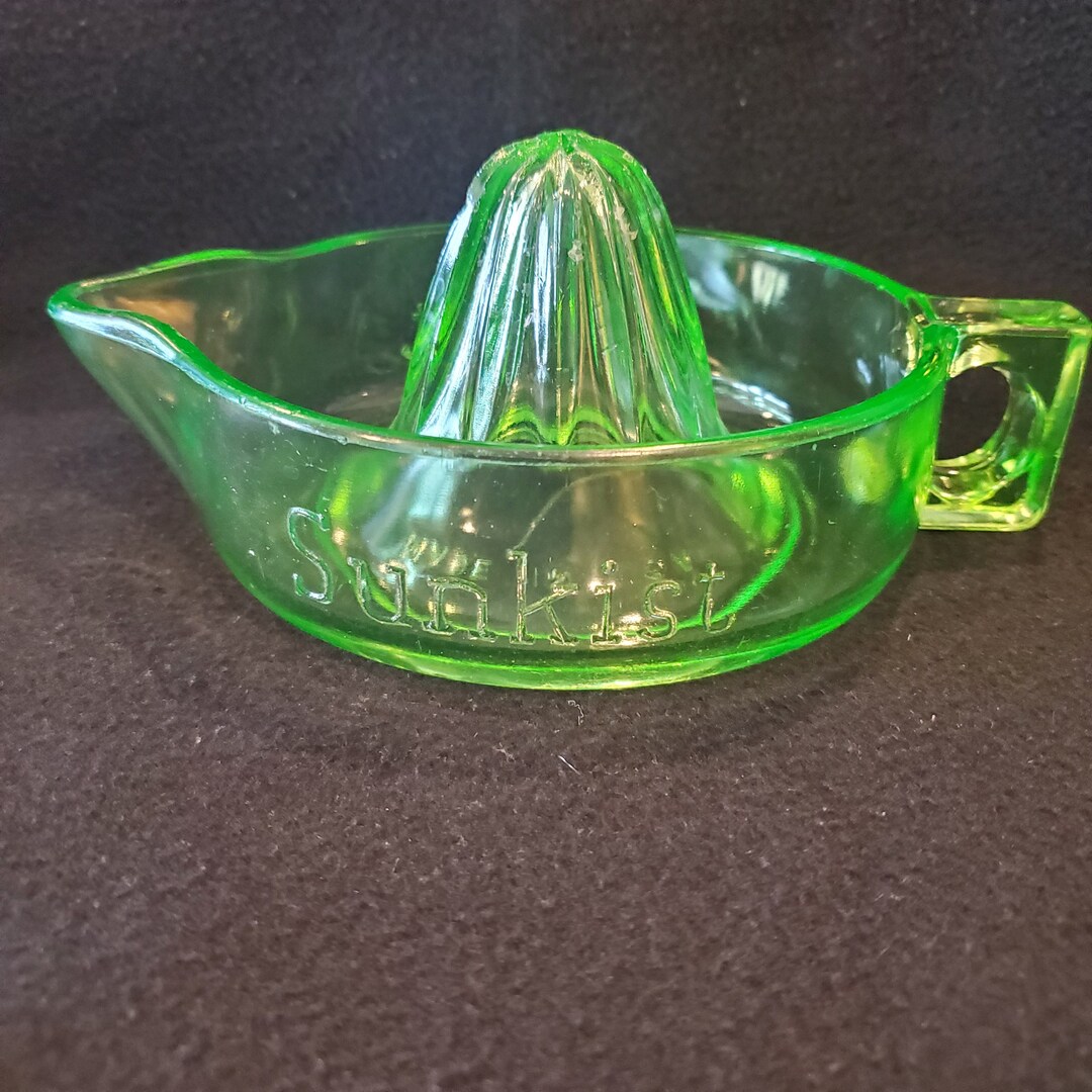 Vintage 1940's Sunkist Citrus Juicer Reamer Green Etsy