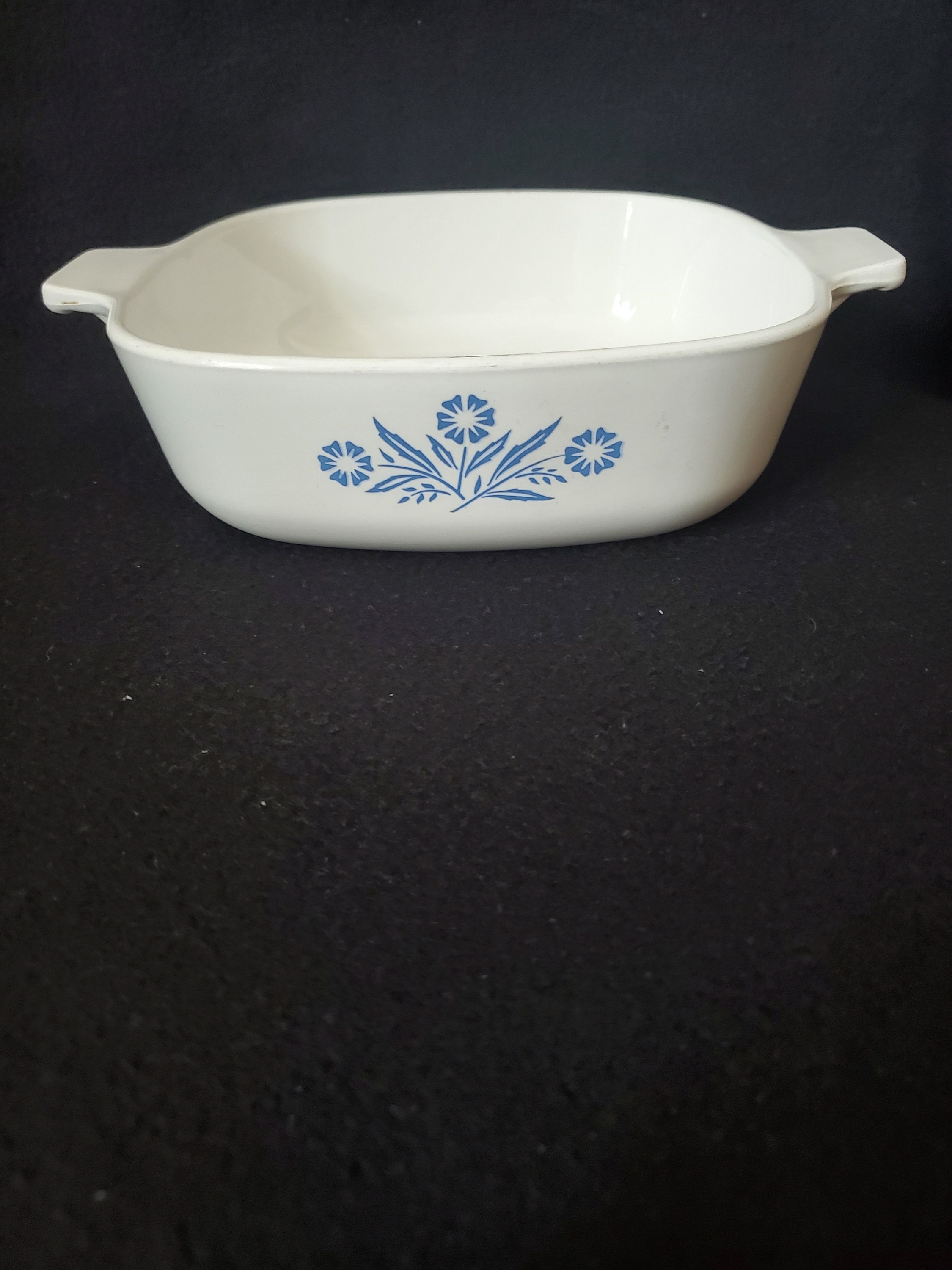 Vintage 4th Generation 1966 69 Corningware Blue Corn Flower Etsy