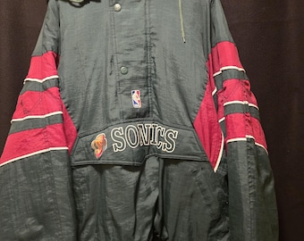 Vintage NBA Seattle Sonic’s Starter Puffer Jacket (REF056)