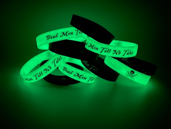 10 Pirates BRACELETS Birthday Party Wristbands Dead Men Tell | Etsy