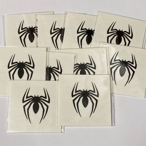 10 TATUAJES DE SPIDERMAN Pulseras para fiesta de cumpleaños Iron Man Hulk Thor Capitán América Thanos Vengadores