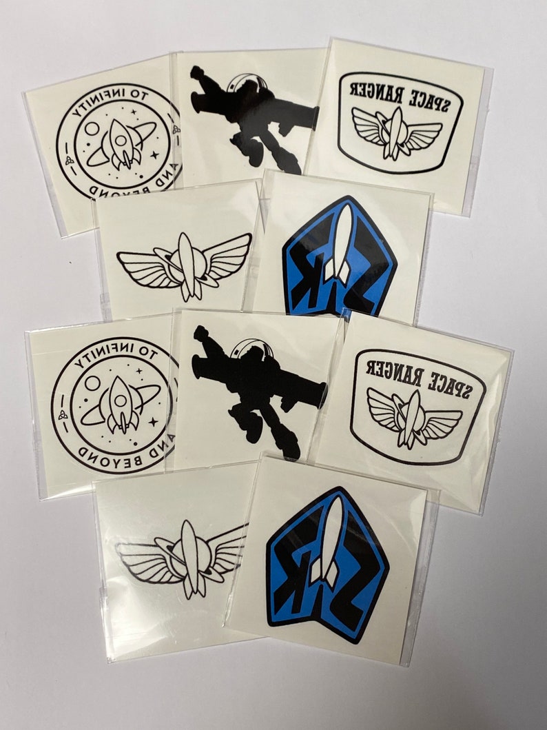 8 Toy Story BRACELETS Birthday Party Wristbands Woody Buzz Etsy