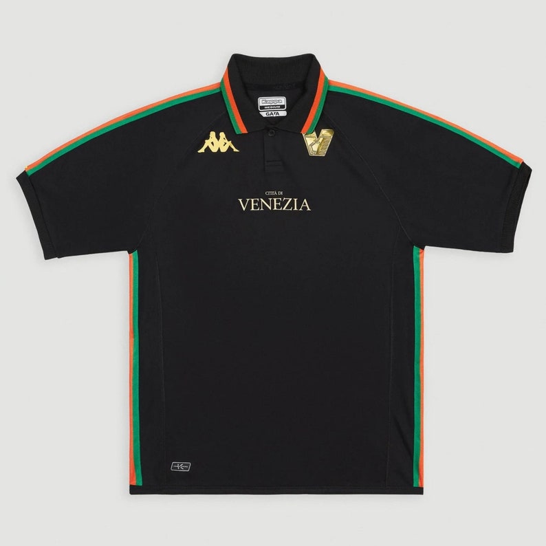 2022 2023 VENEZIA Football Shirt Venezia Black Jersey Venezia FC Kits Venezia Home Jersey Venezia Shirt Venezia FC Soccer Jersey image 1