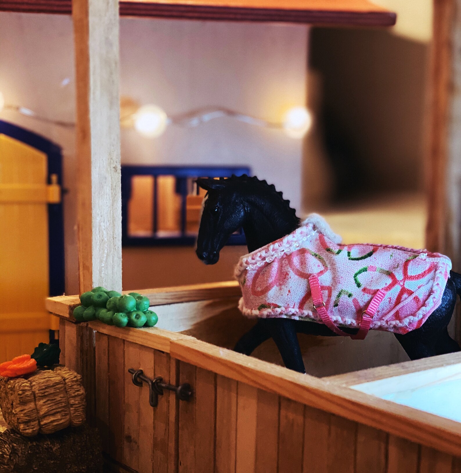 Pink Schleich model horse blanket Etsy