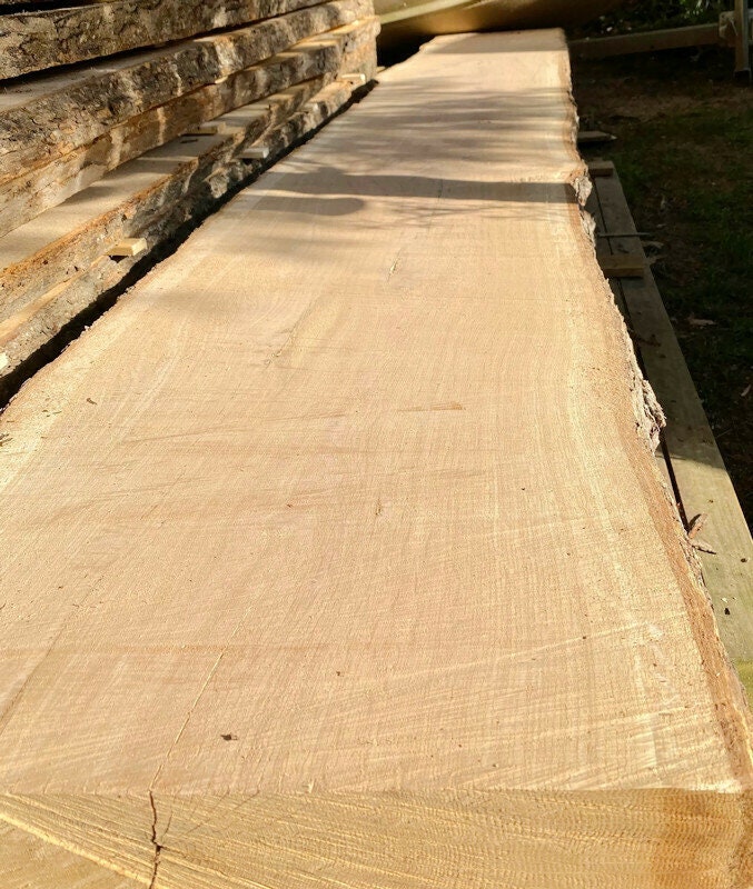 Live Edge Lumber Slabs Oak Lumber Slabs Wood Slabs Live Etsy Canada
