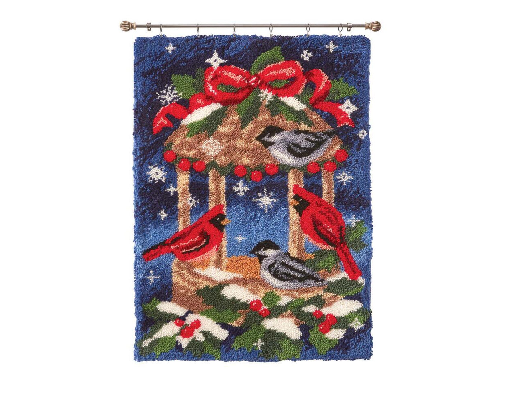 61x87cmAnimal birdLatch Hook Kitslatch hook tool Grid Etsy