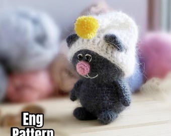 Cat crochet pattern, amigurumi pattern cat, Crochet animal pattern, cute toy pattern, Pattern in ENGLISH
