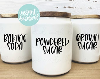 Download Kitchen Labels Svg Etsy