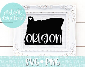 Oregon Outline SVG. Oregon Svg. Oregon Vector File. Oregon - Etsy