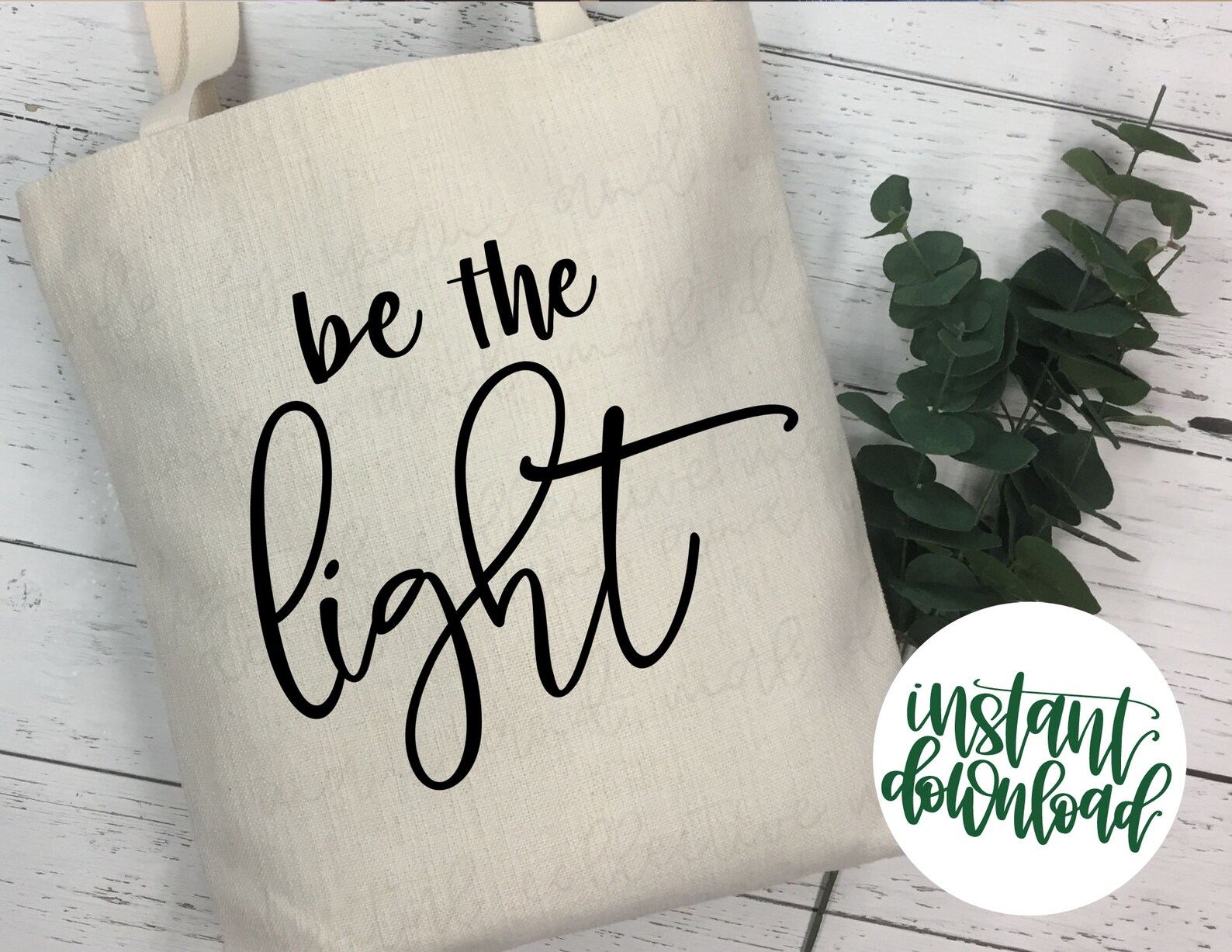 Download Inspirational Quote SVG Be The Light SVG Cut File | Etsy