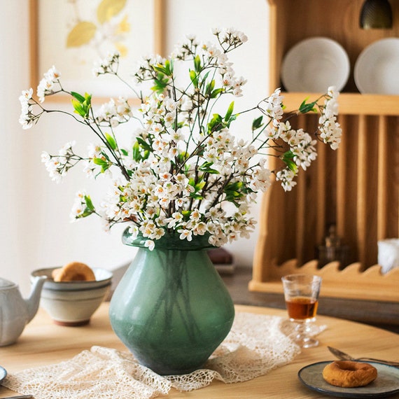 Hochwertige Krabbe Apfelblume, Knstliche Wildblume mit Blattwerk,  realistische Rosen Myrte Spray, Chinese Home Floral, Hochzeit Party  Arrangement - Etsy Schweiz