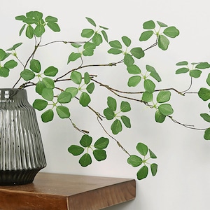 Artificial Leaves Branch, Fake Foliage Craft, Home Greenery Decor, Party Plant Arrangement, Wedding Floral Decoration, Garland Bouquet Grass