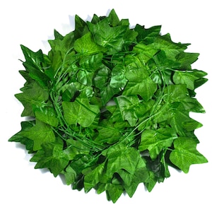 5PCS kunstmatige groene wijnstok gebladerte fake klimop blad krans plant rustieke bruiloft partij arrangement huis wijnstok bunting outdoor muur landschap plant