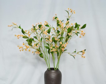 Artificial Wild Daisy Flower Stem Faux Mini Chamomile Spray Wedding Vase Decor Floral Centerpiece Arrangement