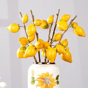 Artificial Nipple Fruit Branch, Fake Mickey Mouse Fruit Spray, Fall Solanum Mammosum, Home Floral Decor, Wedding Party Flower Arrangement