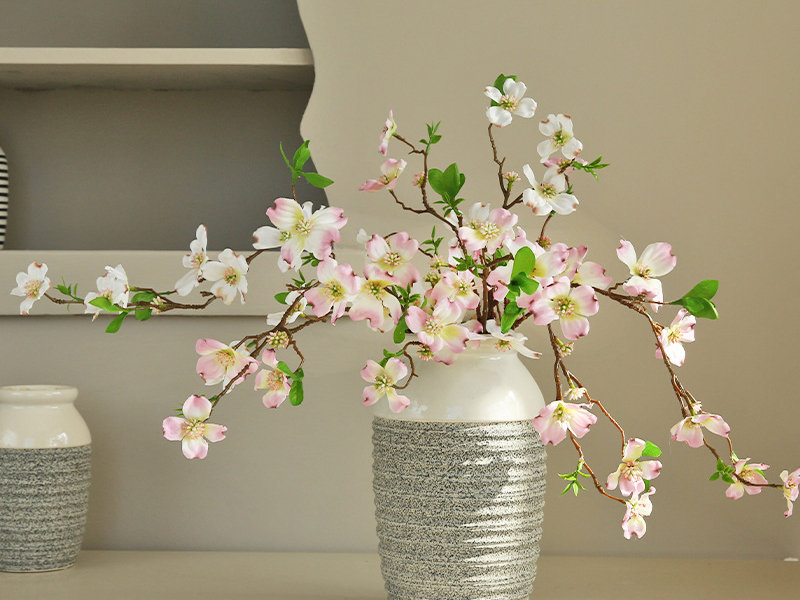  WORCESTER DOGWOOD FLOWER VACE！ Dogwood Wide Mouth Flower Vase – Bradburn Home