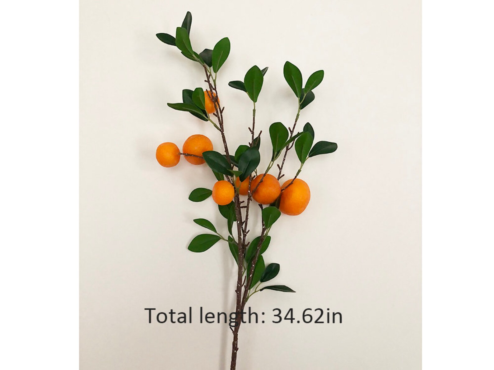 Artificial Orange Fruit Arrangement Fake Kumquat Stem Plastic Etsy