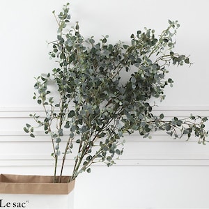 Artificial Greenery Branch Fake Rich Foliage Tree Stem Wedding Floral Decoration Material Living Room Plant With Leaf Rustic Garden Spray