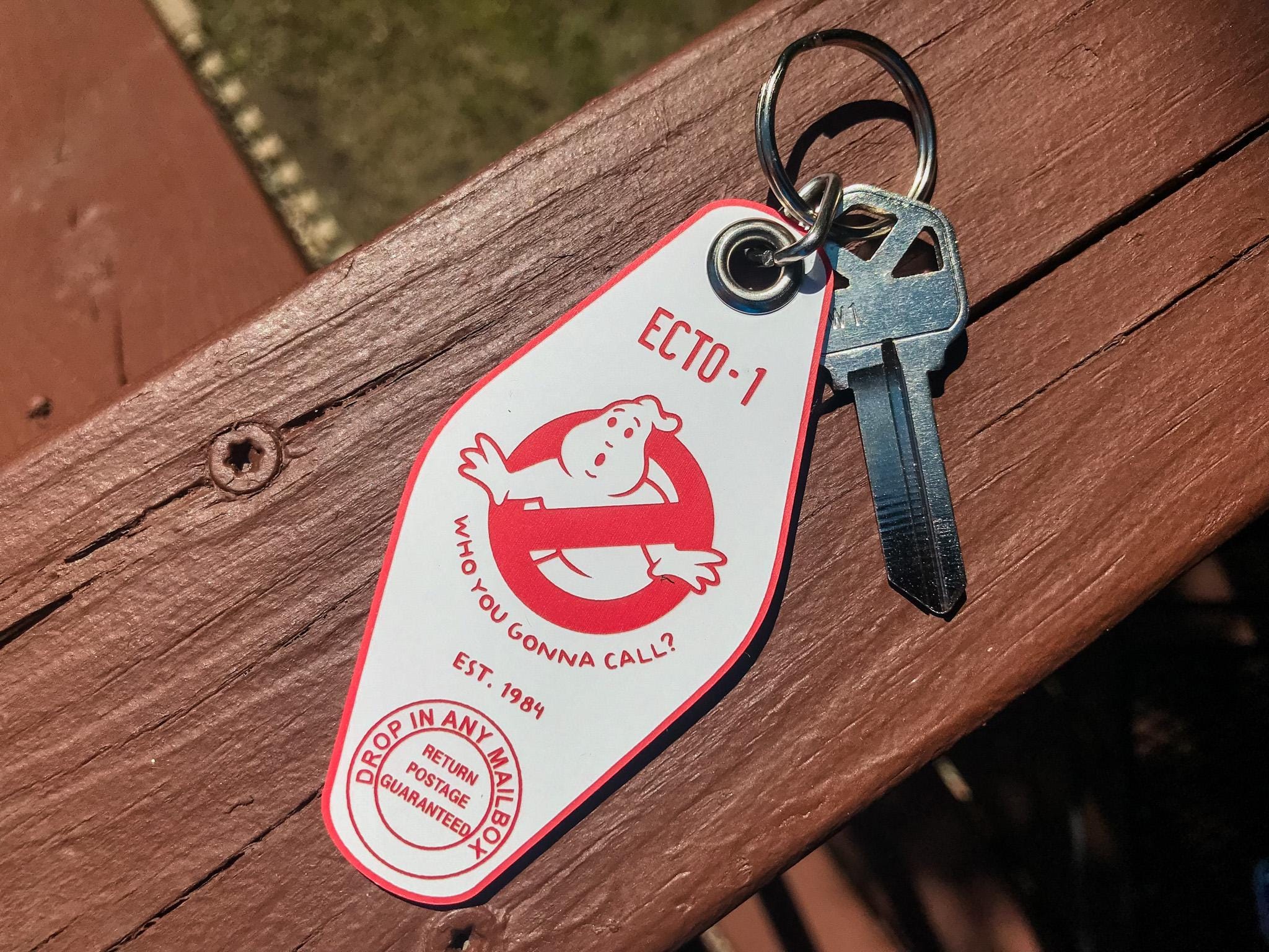 ECTO-1 Keychain Ghostbusters