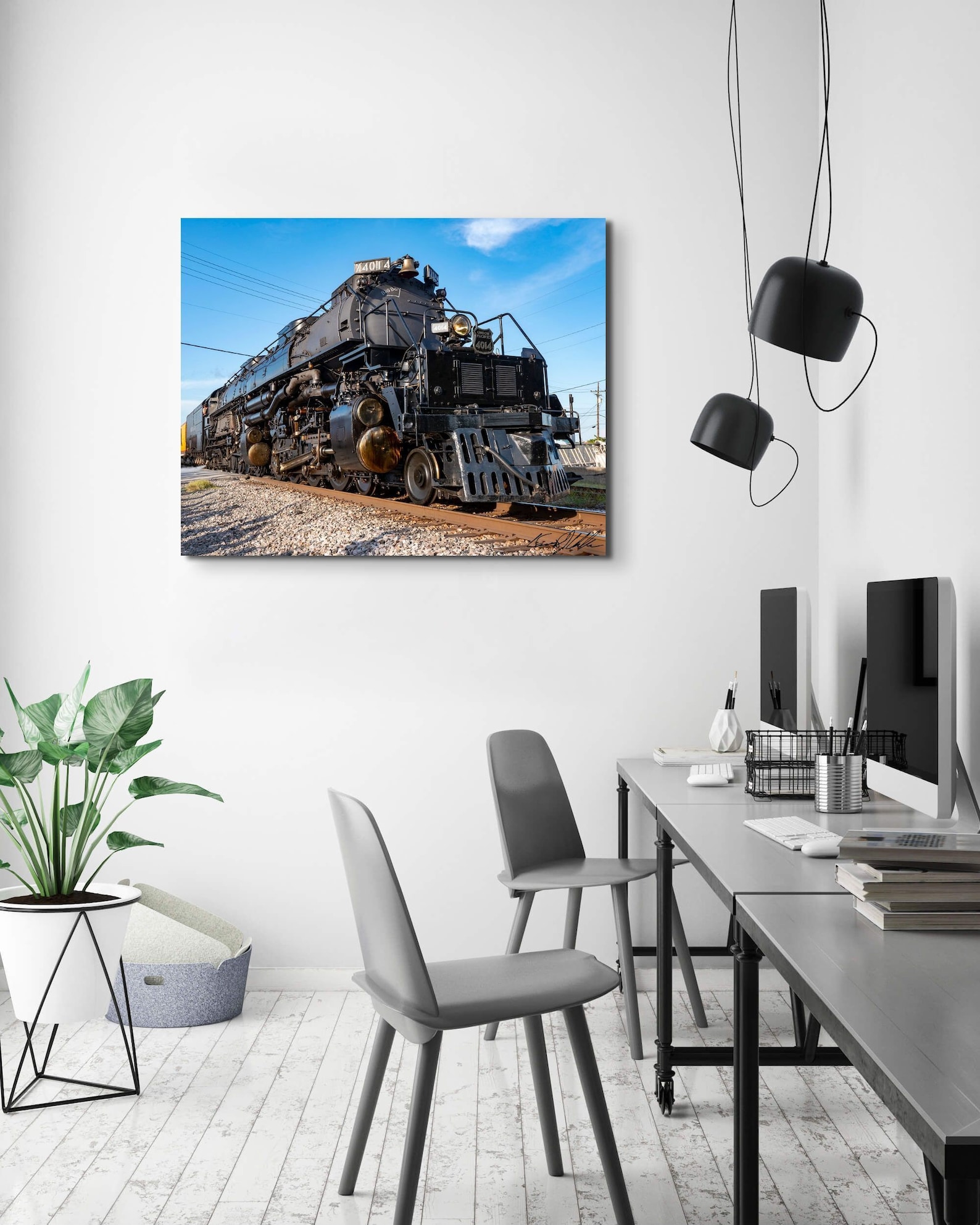 Union Pacific Big Boy Locomotive Wall Art - Etsy