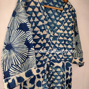 Blue Indigo Dress ,Cotton wear dress ,Summer Wear dress ,Gift For Her ,Covr Up Dress ,Handmade Dress ,Long And Short Dress ,Boho And Hippi ,
