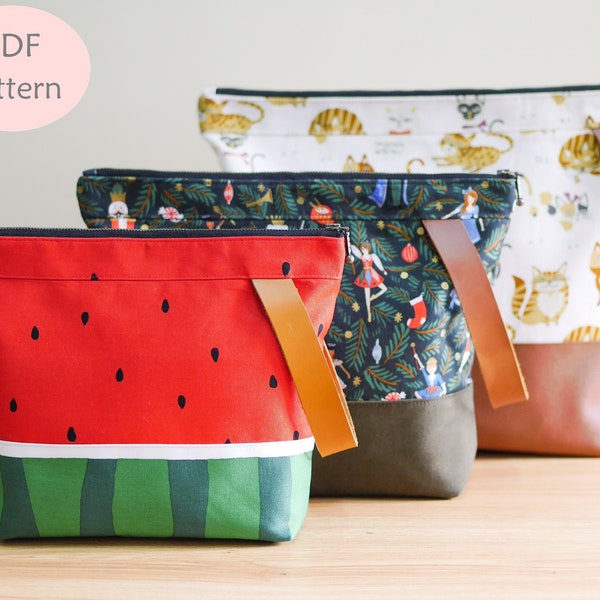 PATROON (PDF), Linda Project Bag, Project Bag, Ritszakje, Ritszak, Breitas, Kerstcadeau, Cadeau voor iedereen