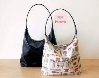 Lii Hobo Bag Sewing Pattern: PDF Digital Download