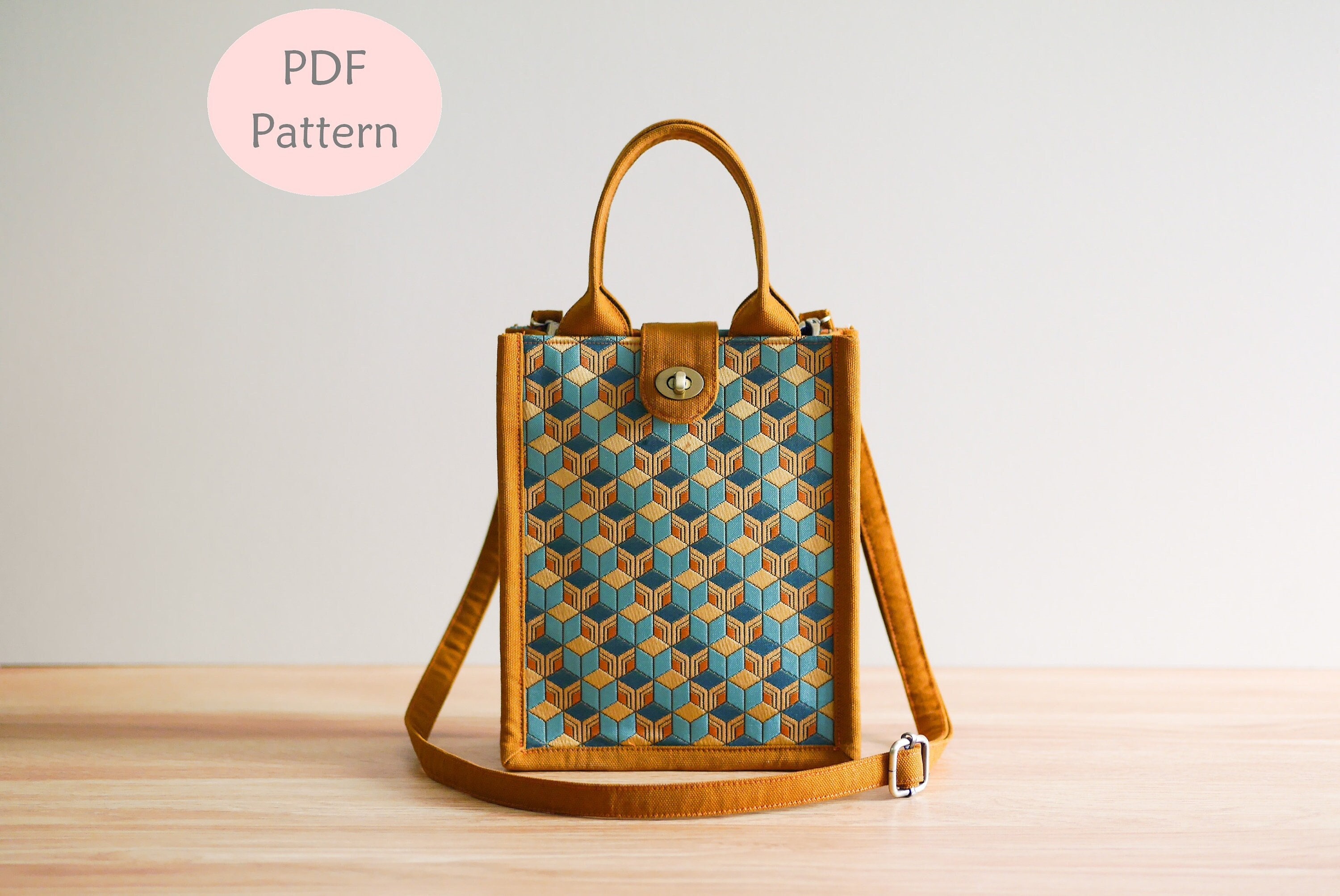 Cabas Monogram Tote Bag S_Yellow