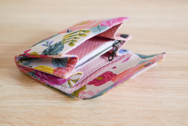 Small Amelia Envelope Wallet Small Envelope Wallet Compact Etsy
